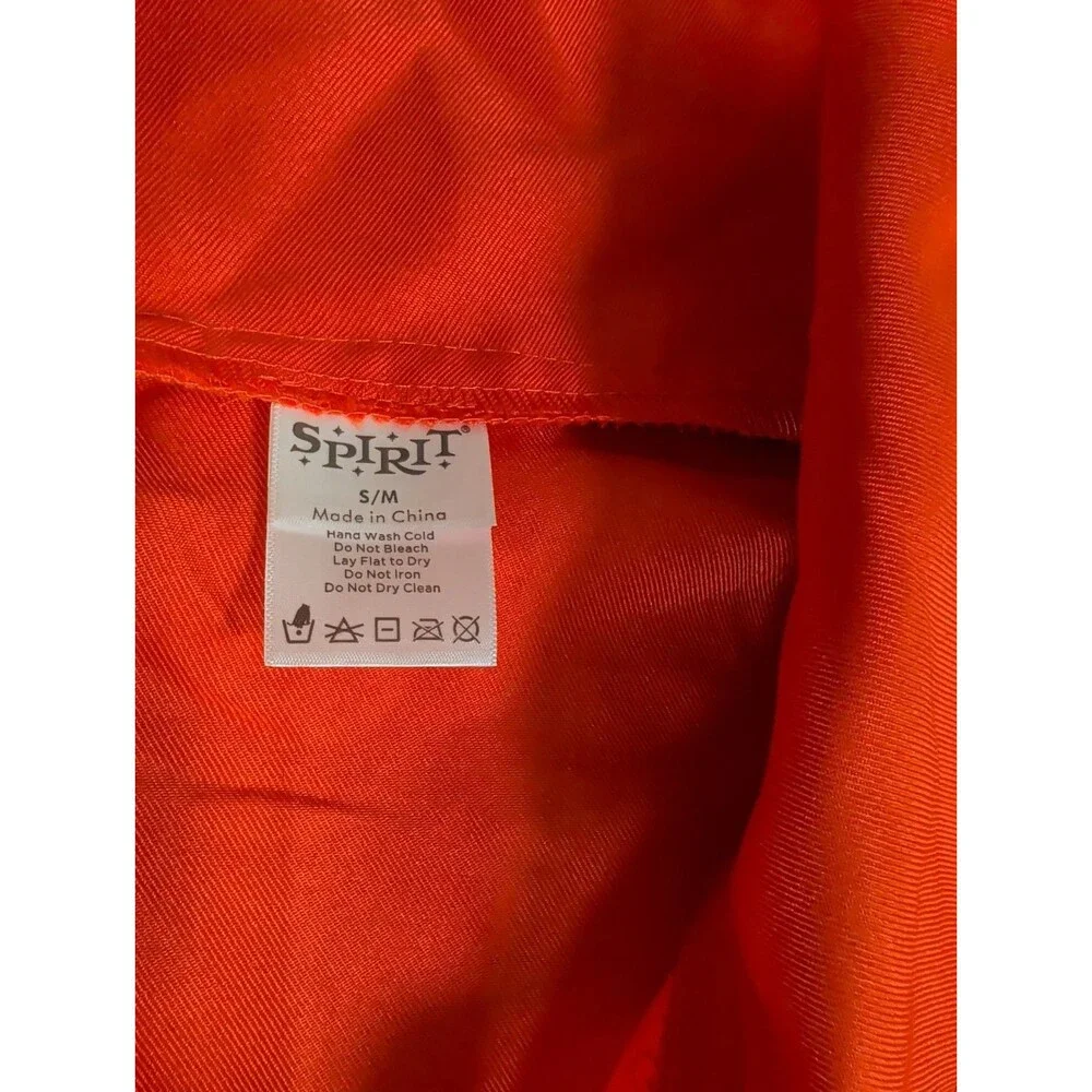 Prisoner Convict Jail Bird Orange Jumpsuit Dept Of Corrections S/M